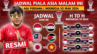 Jadwal Siaran Langsung Kualifikasi Piala Dunia 2026  Indonesia vs Irak Leg 2  Jadwal Timnas [upl. by Eylrac]