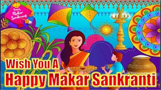 Makar Sankranti 2024 StatusMakar Sankranti Whatsapp StatusHappy Makar Sankranti StatusSankranti [upl. by Sindee]