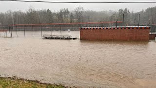 Flooding in Transylvania County [upl. by Kinnie]