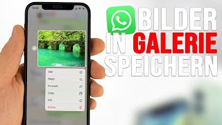 WhatsApp Bilder in Galerie speichern amp auf PC übertragen [upl. by Ellehcen]