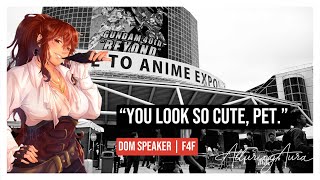 F4F Meeting a VA at an Anime Convention Dom Speaker British Accent [upl. by Arok]