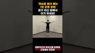 걷기대신 집에서 해보세요3탄 나잇살 빠지고 단단한 근육이 생깁니다실내 유산소운동 홈트레이닝 내장지방 체지방줄이는법 [upl. by Bertold]