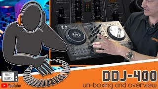 THE BEST PIONEER DDJ400 UNBOXING VIDEO ON THE NET [upl. by Freud]