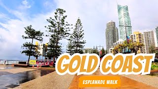 Gold Coast Surfers Paradise Walk  Cavill Avenue amp Esplanade Walk  Australia 4K [upl. by Gemma]