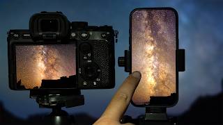 iPhone 16 vs 5000 Camera for Milky Way Photography [upl. by O'Neil]