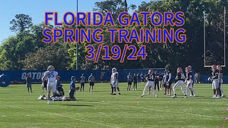 Watch Florida Gators Spring Training 31924 [upl. by Wiltz206]