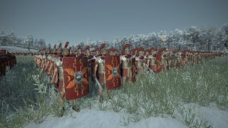 Rome Vs Germanic Tribe  Massive 10000 strong battle  Rome 2 Total War cinematic battle [upl. by Ishmael]