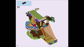 Lego Friends 41335  Mias Tree House  Building Instructions [upl. by Vachell584]