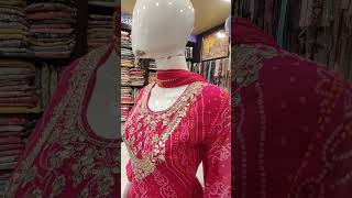 Designer skirt and kurti in bandhani print love song bollywood [upl. by Esina44]