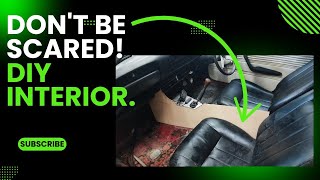 No sewing Just glue DIY Car Interior Makeover Anyone Can Do [upl. by Sirap983]