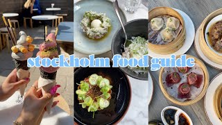 THE ULTIMATE STOCKHOLM FOOD GUIDE [upl. by Yellat]