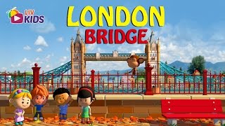 London Bridge Is Falling Down with Lyrics  LIV Kids Nursery Rhymes and Songs  HD [upl. by Aiz102]