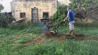 quotTilling the Land Mastering Ploughing in Malta with a Rotary Cultivatorquot [upl. by Annaya]