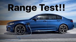 Can The 2022 Bmw 530e Outperform Epa Range In Realworld Test [upl. by Noryd]