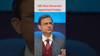 New Governor of RBI 🥰 current affairs❣️shorts currentaffairs new appointment current ytshorts [upl. by Mead393]