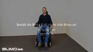 Elrullstol Blimo R40 demonstration [upl. by Tenahs]