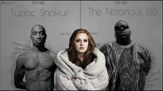 Hello  Adele ft Notorious Big ft 2Pac [upl. by Ymarej76]