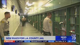 New rules for LA County jail [upl. by Hesoj920]