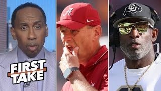 FIRST TAKE  Deion Sanders is coach of the year Alabama cfb chance are over  Stephen A Smith [upl. by Gleeson]