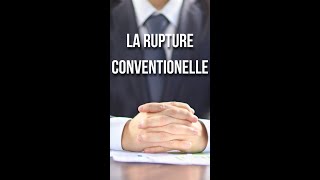 La rupture conventionnelle  Comment quitter son travail  Shorts [upl. by Ariahaj138]