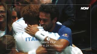 Nitto ATP Finals e Davis Cup su NOW [upl. by Branham700]