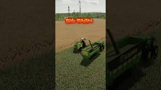 small vs big häckseln 1 ls22 fs22 landwirtschaft landwirtschaftssimulator22 farming small [upl. by Lot]