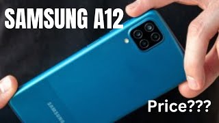 Samsung A12 Price and Specifications [upl. by Kreager]