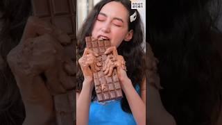 Tasty chocolate 🍫 mini wood toy woodworking art skill wood  hand craftsviralshorts [upl. by Akeirahs]