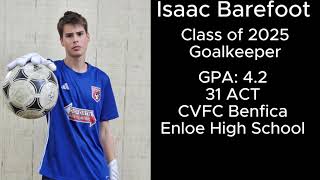 Isaac Barefoot Class of 2025 Tournament and Training highlights [upl. by Gustavus174]