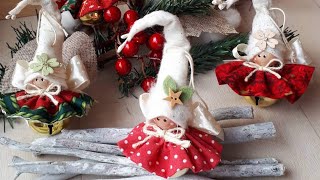 Easy Christmas Diy Tutorial facilissimo per Natale [upl. by Ecinom936]