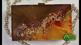 How to Make a Resin Clutch Purse [upl. by Tatiania]