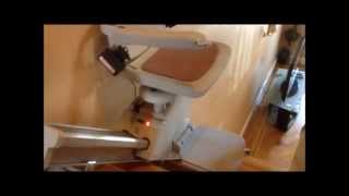 used stairlift Acorn Superglide 120 for sale call 267 2108499 PA [upl. by Alo]