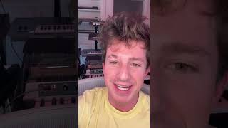 Charlie Puth via TikTok  October 7 2024  quotYoure welcomequot [upl. by Naivad]