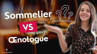 Quelle est la différence entre un sommelier et un œnologue [upl. by Stilla483]