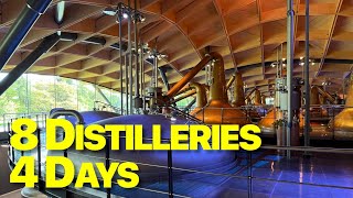 Speyside Distillery Tours 8 Distilleries in 4 Days [upl. by Aihsenet]