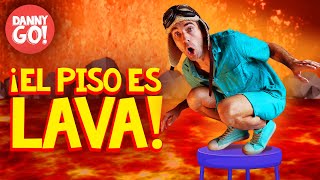 ¡El Baile del Piso es Lava 🌋  Danny Go Español  Canciones de Baile para Niños [upl. by Adnomar1]