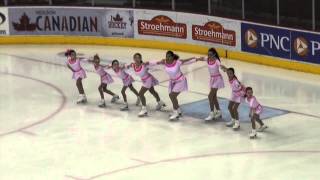 Beginner 1 2015 Reflections Synchro Invitational [upl. by Pich]