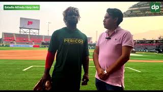 Odúbel Herrera habla sobre su llegada a Pericos de Puebla [upl. by Eseneg]