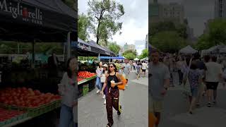 Running errands at Union Square Greenmarket [upl. by Eelsel]