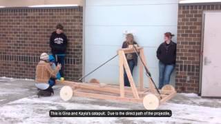 Physics  Trebuchets Catapults and Ballistas oh my [upl. by Zeb]