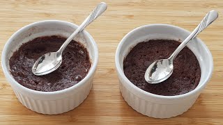 2 Minuten Mikrowellen Brownies  Mikrowellen Rezept [upl. by Rainer]