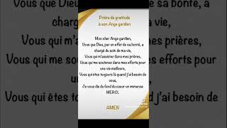 ✝️ Prions notre ange gardien pour cette soirée 🌟🤍🕊🙏 pourtoi youtubeshorts youtube abonné [upl. by Joachim]