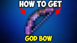 How to get GOD BOW in minecraft  GOD BOW [upl. by Ahsyen]