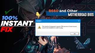 hindi Fix Valorant This Build Of Vanguard Requires TPM version 20 and Secure Boot [upl. by Acirderf]