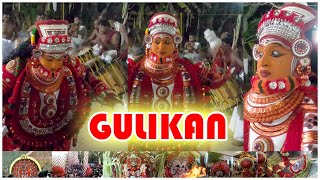 Gulikan Theyyam VellattamVaram Poluppil Bhagawathy TempleKannur [upl. by Ylrebmek]