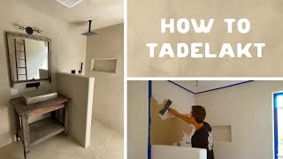 Tadelakt Bathroom Tutorial [upl. by Cahilly]