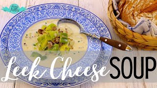 LEEK CHEESE SOUP [upl. by Vivienne]