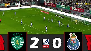 Sporting CP vs FC Porto 20  Liga Portugal Betclic 202324  Extended Highlights [upl. by Misti]