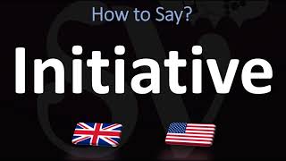 How to Pronounce Initiative 2 WAYS UKBritish Vs USAmerican English Pronunciation [upl. by Carlick]