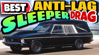 FORZA HORIZON 5  BEST ANTILAG SLEEPER DRAG CARS [upl. by Sadirah]